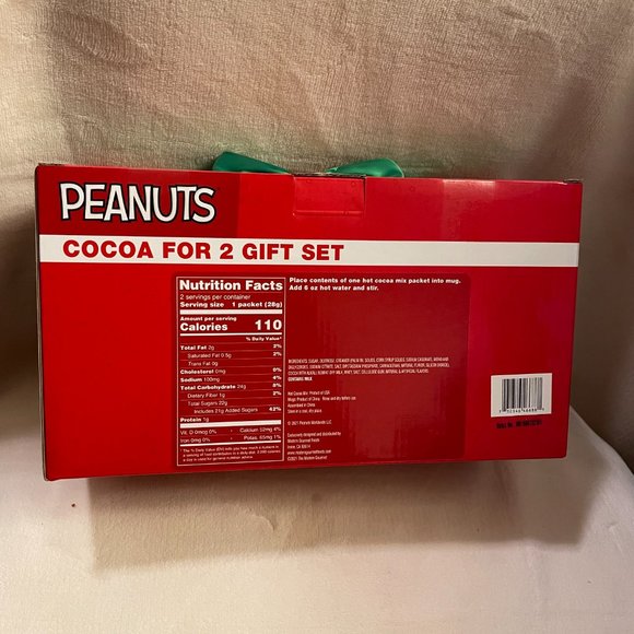 Peanut Snoopy Charlie Brown Cocoa for 2 Coffee Mug Gift St Christmas Holidays(8) - Picture 3 of 3